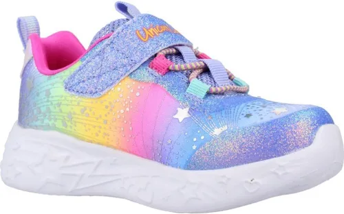 Vista 5 de Skechers Tenis Unicorn Charmer-Twilight Dr para niña Azul/Blanco