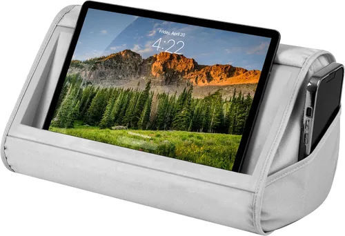 Vista 8 de LAPGEAR Soporte de almohada para tablet, ranura de 11 pulgadas para iPads, Galaxy Tabs, Kindles, lectores electrónicos y teléfonos, soporte
