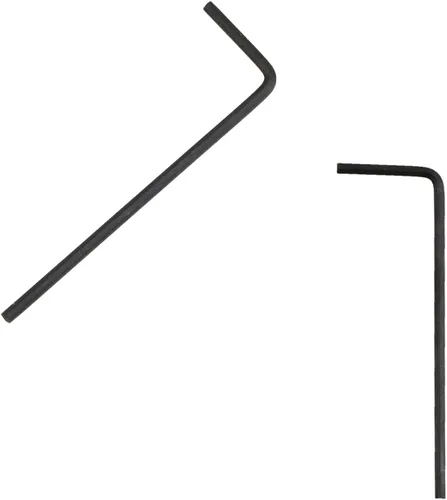 Vista 3 de MY MIRONEY 1.5mm Metric Hex Key Wrench Black L-shape Flat Head Hexagonal Wrench Repairing Tool Pack of 20