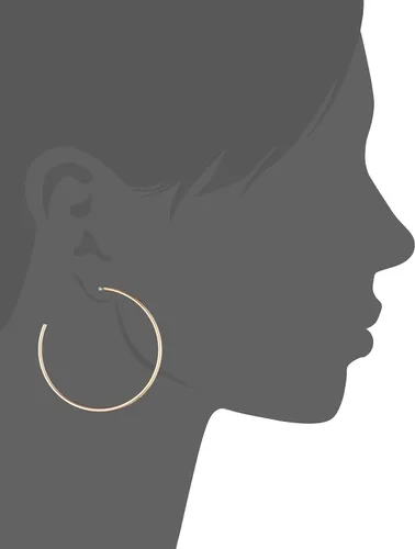 Vista 3 de Michael Kors - Arracadas de plata y oro rosa para mujer