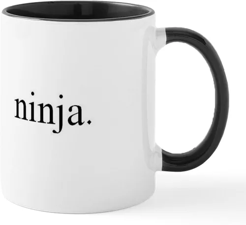 Vista 42 de CafePress Ascii - Taza de café de cerámica, taza de té, 11 onzas