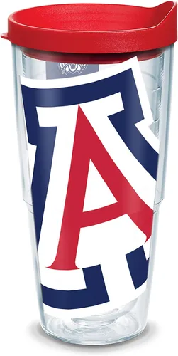Vista 60 de Vaso térmico con tapa, marca Tervis, Idaho Univ, Transparente