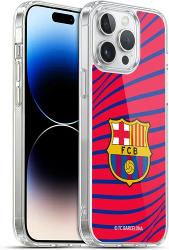 Vista 317 de Head Case Designs Funda de gel suave con licencia oficial del FC Barcelona Barca Crest Graphics [protección de grado militar] compatible con Apple