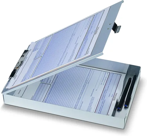 Vista 6 de OfficemateOIC Forms (83200) portapapeles de aluminio, 8,5 x 12 pulgadas