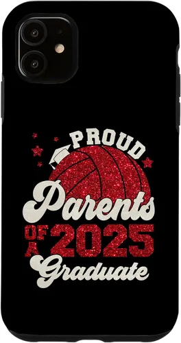 Vista 8 de iPhone 16 Parents of a 2025 Graduate Senior Graduation Volleyball Case