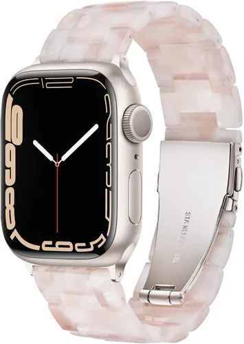 Vista 23 de Bandas para Apple Watch Light House - Correas de resina ligera de moda para iWatch para mujeres y hombres 38mm/40mm/41mm/42mm (Series 11 10)