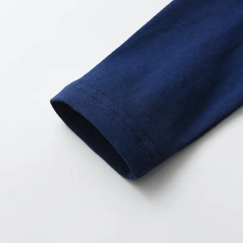 Vista 4 de KuKitty Conjunto de 3 piezas de ropa para bebé recién nacido, mameluco de manga larga + pantalones + sombrero