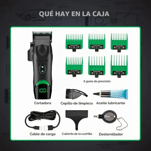 Vista 8 de BaBylissPRO x Tomb45 Wireless Charging Hair Clipper