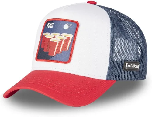 Vista 6 de X CAPSLAB Trucker Hat Breathable Mesh Embroided Patch Trucker Cap Adjustable Snapback