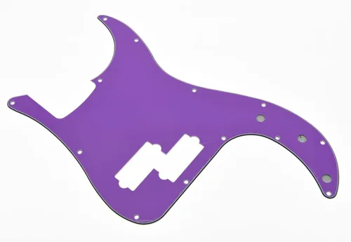Vista 9 de KAISH Golpeador de 13 agujeros estilo P Bass, placa de rasguño PB para bajo Precision P Bass de USA/México con perla de abulón