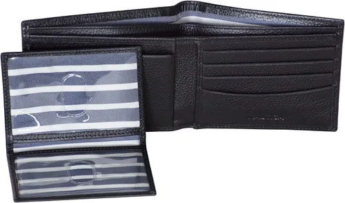 Vista 2 de Nautica Classic J-Class Leather Bifold Wallet