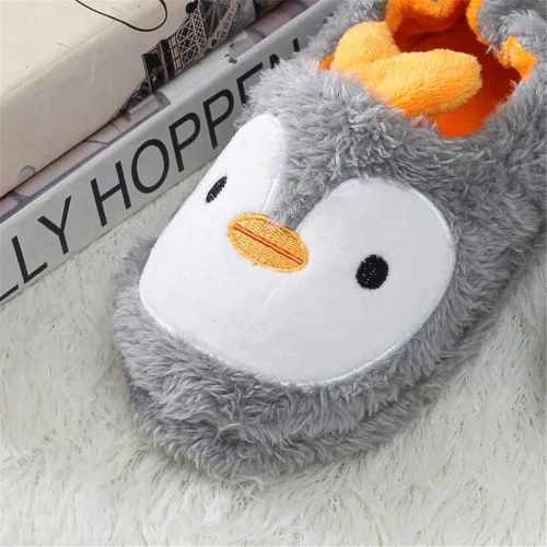 Vista 5 de Pantuflas lindas y cálidas de invierno para niñas