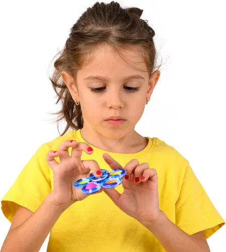 Vista 2 de Nutty Toys Fidget Spinner – Juguete sensorial para niños y adultos – Los mejores regalos para aliviar el estrés y la ansiedad 2025, idea única