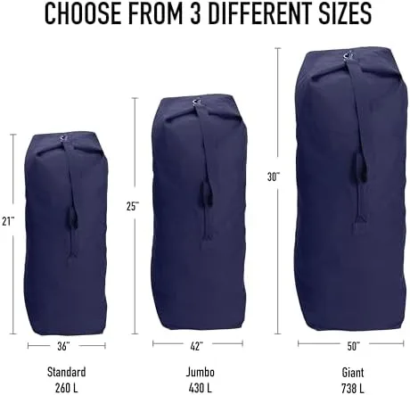 Vista 2 de Rothco Bolsa de Lona Duffle de Carga Superior