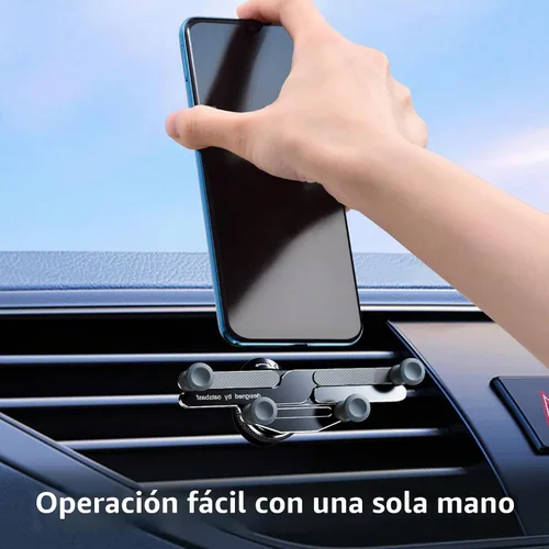 Vista 2 de OATSBASF Soporte de teléfono celular de gravedad del soporte del teléfono