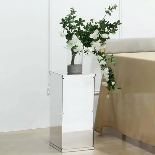 Vista 10 de Efavormart - Espejo cuadrado de cristal de 8 pulgadas, decoración de mesa para bodas, fiestas, centros de mesa, 6