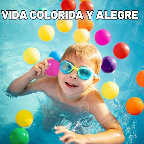 Vista 5 de 100 Pack de bolas para tienda de campaña de bolas, bolas de plástico coloridas libres de BPA, bolas de juego para bebés para pozo de bolas, casa