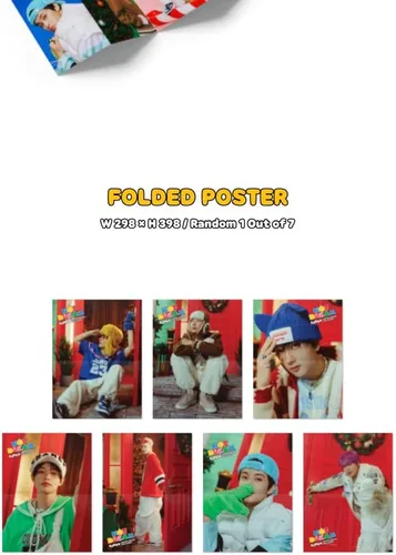 Vista 7 de NCT DREAM - Álbum especial de invierno de caramelos versión de libro de fotos CD+1 póster plegable en el paquete+1 póster de letras + libro de fotos