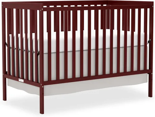 Vista 10 de 5-in-1 Convertible Baby Crib, Toddler, Daybed & Full-Size Bed Espresso