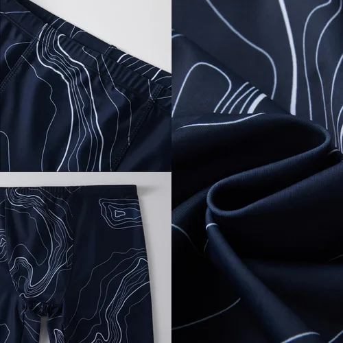Vista 6 de Jammers de natación de la serie Pro para hombre Traje de baño deportivo para hombre Jammer para hombre Jammers de natación para hombre talla 28-38
