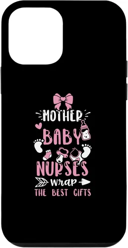 Vista 12 de iPhone 15 Nurse: Mother Baby Nurses Wrap The Best Gifts - Funda para bebé niña