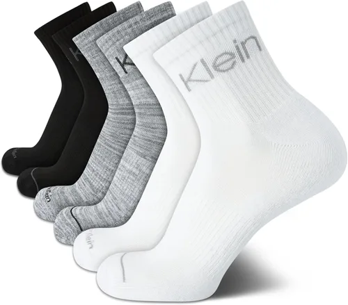 Vista 38 de Calvin Klein Calcetines deportivos acolchados de corte alto para hombre (paquete de 6)