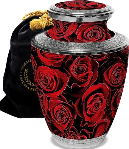 Vista 45 de Urnas de Cremación Conmemorativas para Cenizas Humanas de Adultas Femeninas - Urnas Personalizadas y Decorativas - Urnas Bellamente Hechas a Mano