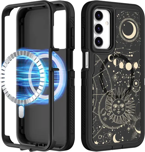 Vista 156 de Funda para Moto G 5G 2024 – Compatible con MagSafe para mujeres y niñas, bonita funda protectora magnética para teléfono, diseño femenino Kawaii