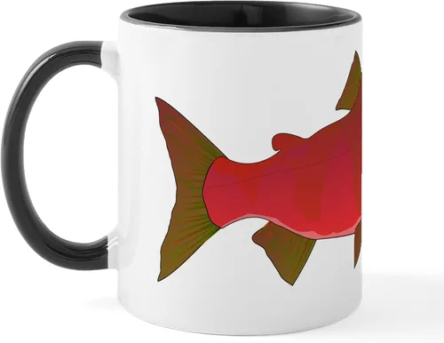 Vista 18 de CafePress Bigmouth Flathead - Taza de café de cerámica (11.0 fl oz)