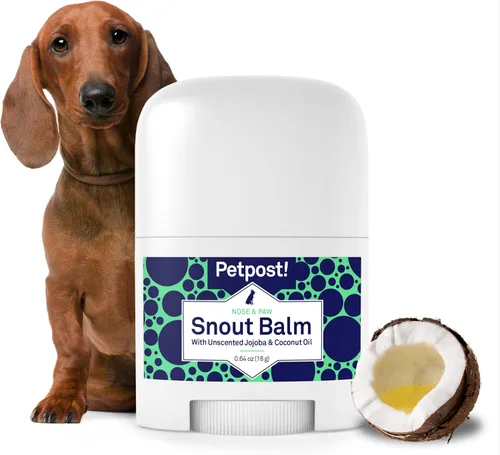 Vista 11 de Bálsamo para perros - Crema nutritiva que alivia la picazón y las patas secas del perro con ingredientes hidratantes - Aceite de coco orgánico