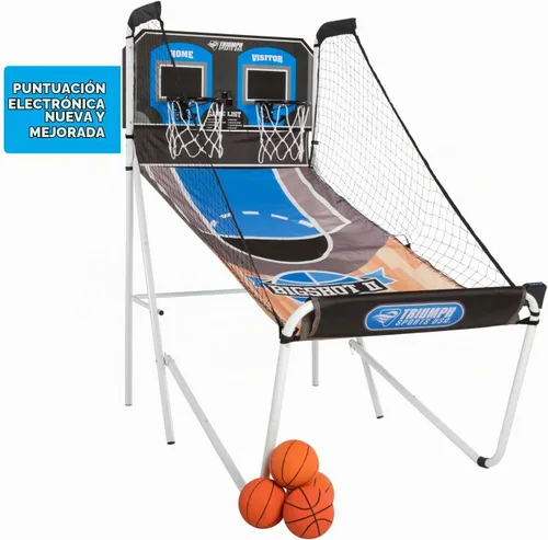 Vista 2 de Triumph Sports juego de baloncesto "Big shot" 8 en 1 para dos jugadores