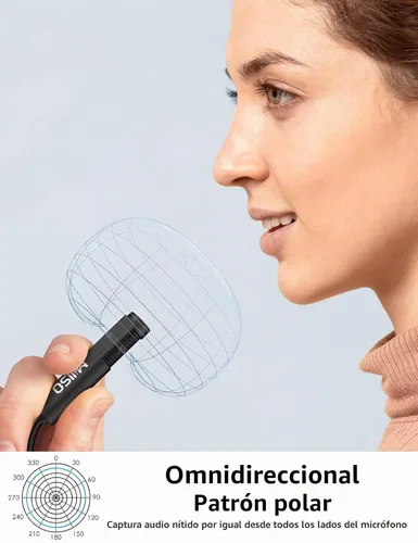 Vista 3 de MillSO Micrófono USB de la PC del micrófono externo Lavalier Mini USB para De mano