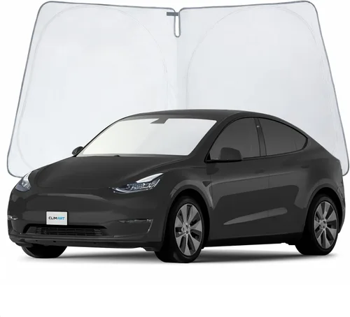 Vista 61 de CLIM ART Parasol para parabrisas para BMW X3 2018-2024, parasol plegable de ajuste personalizado, protector solar del vehículo, cubierta