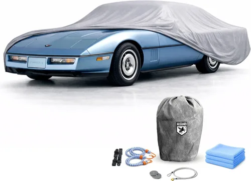 Vista 28 de Chevrolet Corvette - Funda de coche para C1 (1953-1957), resistente a los arañazos, cubierta de automóvil para interiores, material ultra suave