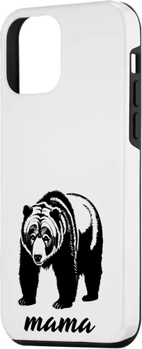 Vista 2 de iPhone 12 mini Mama Bear Grizzly Bear Case