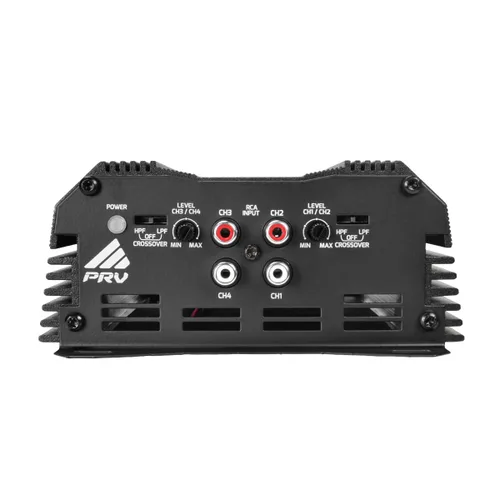 Vista 7 de PRV Audio MDX1200.4 Amplificador de audio para automóvil de 2 ohmios mini de 4 canales 4 x 300 vatios RMS a 2 ohmios - 1200 vatios 12 voltios