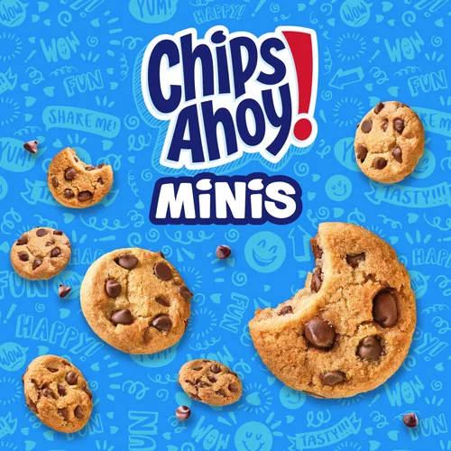 Vista 4 de CHIPS AHOY! Mini galletas originales con chispas de chocolate, 12 Go-Paks