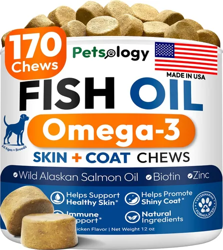 Vista 12 de (Paquete de 2) Probióticos para Perros - 340 Masticables Probióticos para Perros - Enzimas Digestivas y Prebióticos - Apoyan la Salud Intestinal