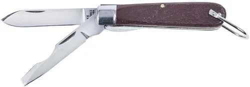 Vista 7 de Klein Tools 1550-6 - Navaja de bolsillo de 3 hojas con destornillador