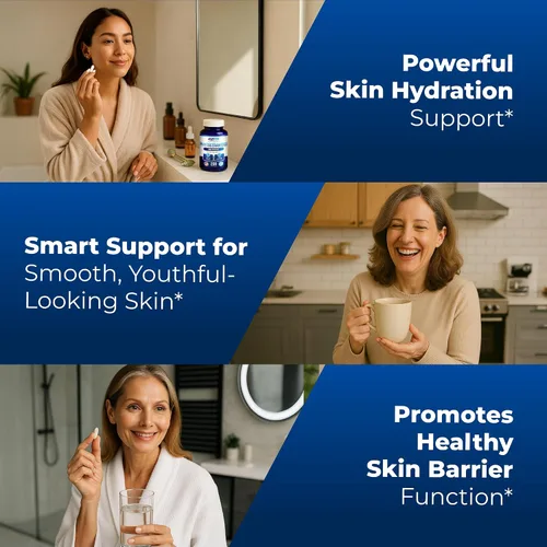 Vista 5 de We Like Vitamins Phytoceramides 700mg - 200 cápsulas totalmente naturales sin trigo y a base de plantas - Suplemento de fitoceramida - Suplemento