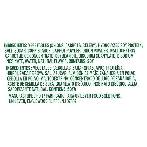Vista 8 de Knorr - Salsa profesional caribeña, lista para usar, curada, estofada, con jugo de papaya, sin agregar GMS.