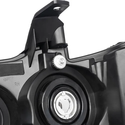 Vista 9 de Juego de montaje de faros compatible con Chevy Silverado 1500 2007 2008 2009 2010 2011 2012 2013, Silverado 2500HD 3500 07-14, faro con arnés