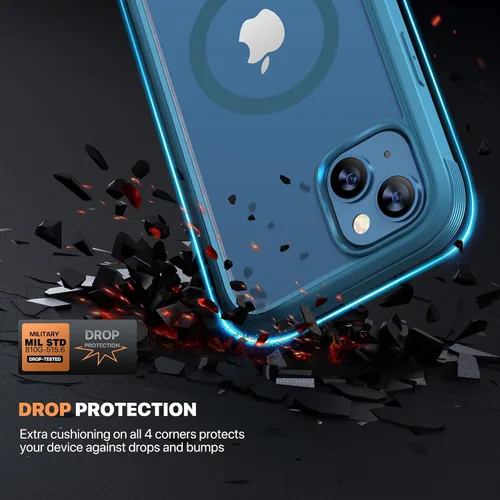 Vista 870 de DIACLARA - Funda transparente compatible con iPhone XR 6.1 pulgadas 2018