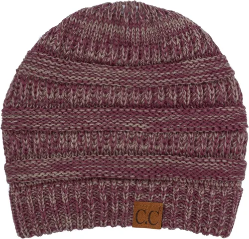 Vista 503 de C.C Trendy Warm Chunky Soft Stretch Cable Knit Beanie