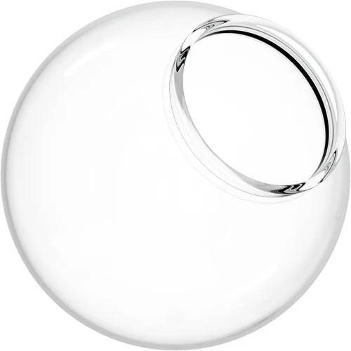 Vista 25 de KastLite Globo de poste de lámpara de acrílico de bronce de 6 pulgadas Textura suave con apertura sin cuello de 2.81 pulgadas Fabricado