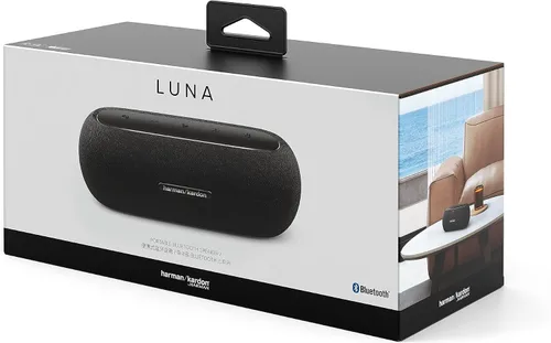 Vista 8 de Harman Kardon Luna Speaker - Altavoz Bluetooth portátil, IP67 impermeable y a prueba de polvo con batería integrada (negro)