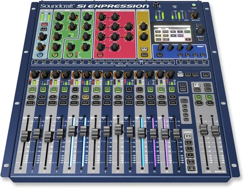 Vista 2 de Soundcraft Consola mezcladora digital de audio en vivo de 16 canales Si Expression 1