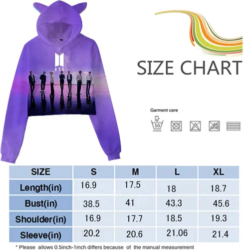 Vista 3 de Sudadera con capucha para mujer y niña, con estampado en 3D, con orejas de gato