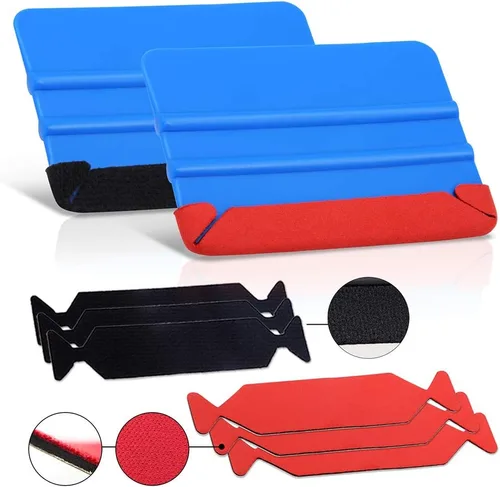 Vista 4 de NEWISHTOOL Kit de Envoltura de Coche Pistola de Calor para Aplicación de Envoltura de Vinilo e Instalación de Tinte de Ventanas Herramientas