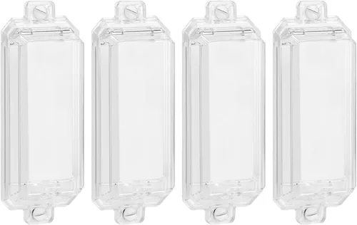 Vista 8 de CLYMENE Paquete de 2 fundas protectoras para interruptor de luz, cubierta de interruptor de pared a prueba de niños que evita que las luces